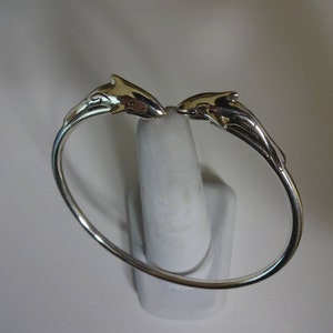 Small ORCA BRACELET ON Flex Band, Whale Jewelry, gifts for her, Whale Bracelet, Silver Bracelet, Whale, Whales, womens bracelet