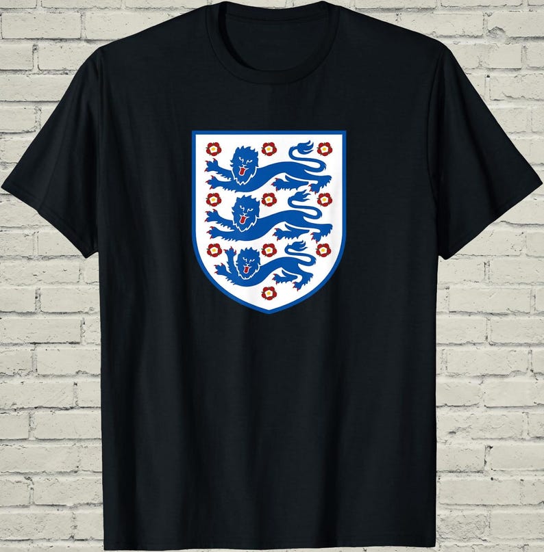 England Football Tee, Lions Top, Match Day Gift Him, British Soccer Shirt, UK Sports Fan Gear, World Tournament Merch image 4