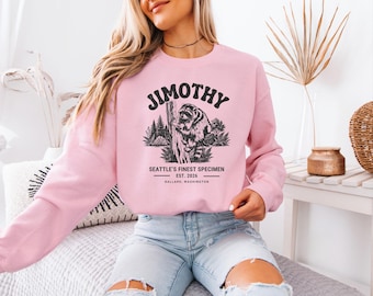 Jimothy Shirt - Funny Meme Graphic Tee, Seattle Finest Specimen EST 2026, Fan Gift, Unisex