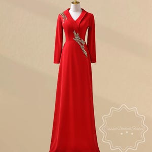black a line dress evening Cute A Line Satin Short Prom Dress With Bow,Evening Dress US 4 / Burgundy main image 1