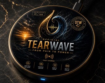 Cargador inalámbrico oficial Tearwave / Base de carga para teléfono Energy Wave