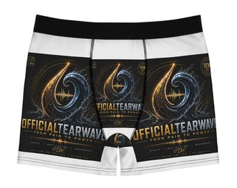 Boxer da uomo con logo ufficiale Tearwave / Stampa integrale
