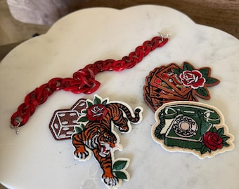 Kit de patch : inspiration vintage
