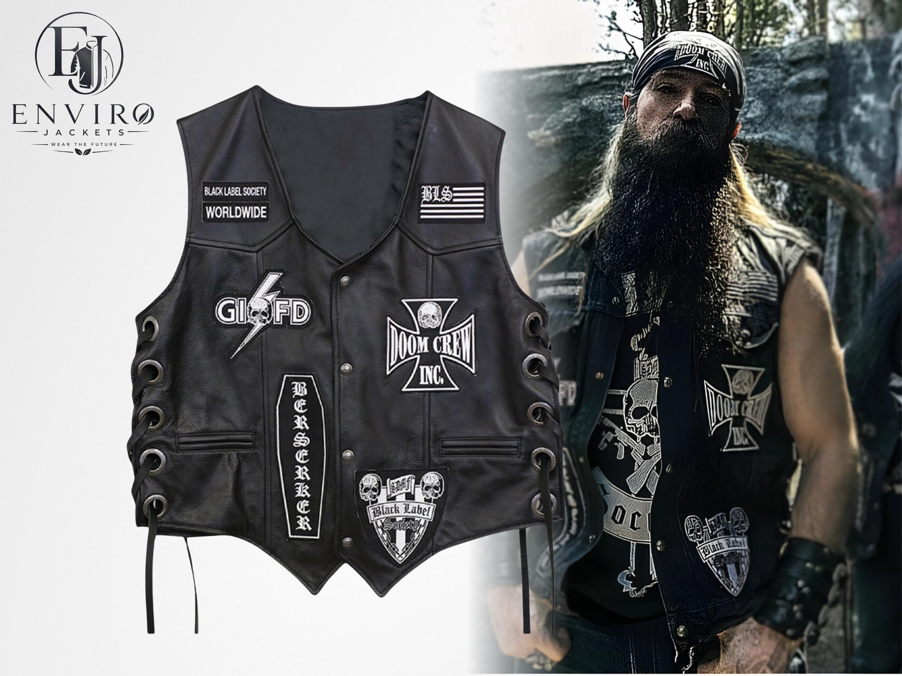Heavy metal vest - Etsy 日本
