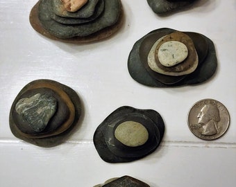 50 Natural Beach Stones for Ocean Art Jewelry Making Mosaic Beach Home Decor Japaese Zen Garden Aquarium Terrarium Spa Garden Peace Sea *