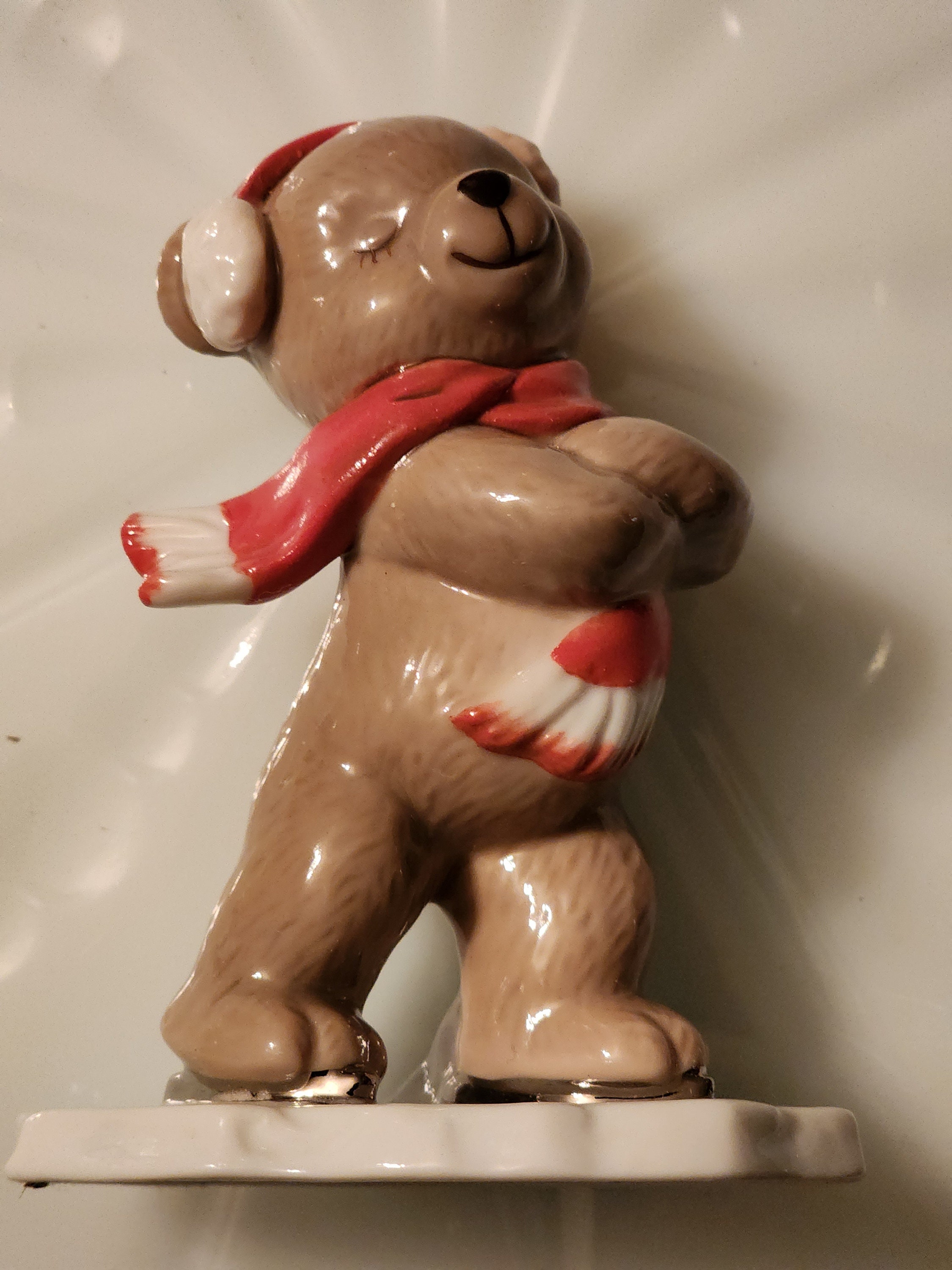 Figurine Royal Copenhagen - Victoria 2004 Annual Teddy Bear - Bing & Grondahl - Porcelaine