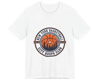 City Hoops Club-T-shirt | varsity college, streetwear voor stadsbasketbal