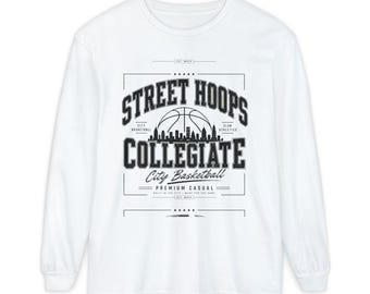 Street Hoops collegiaal T-shirt met lange mouwen