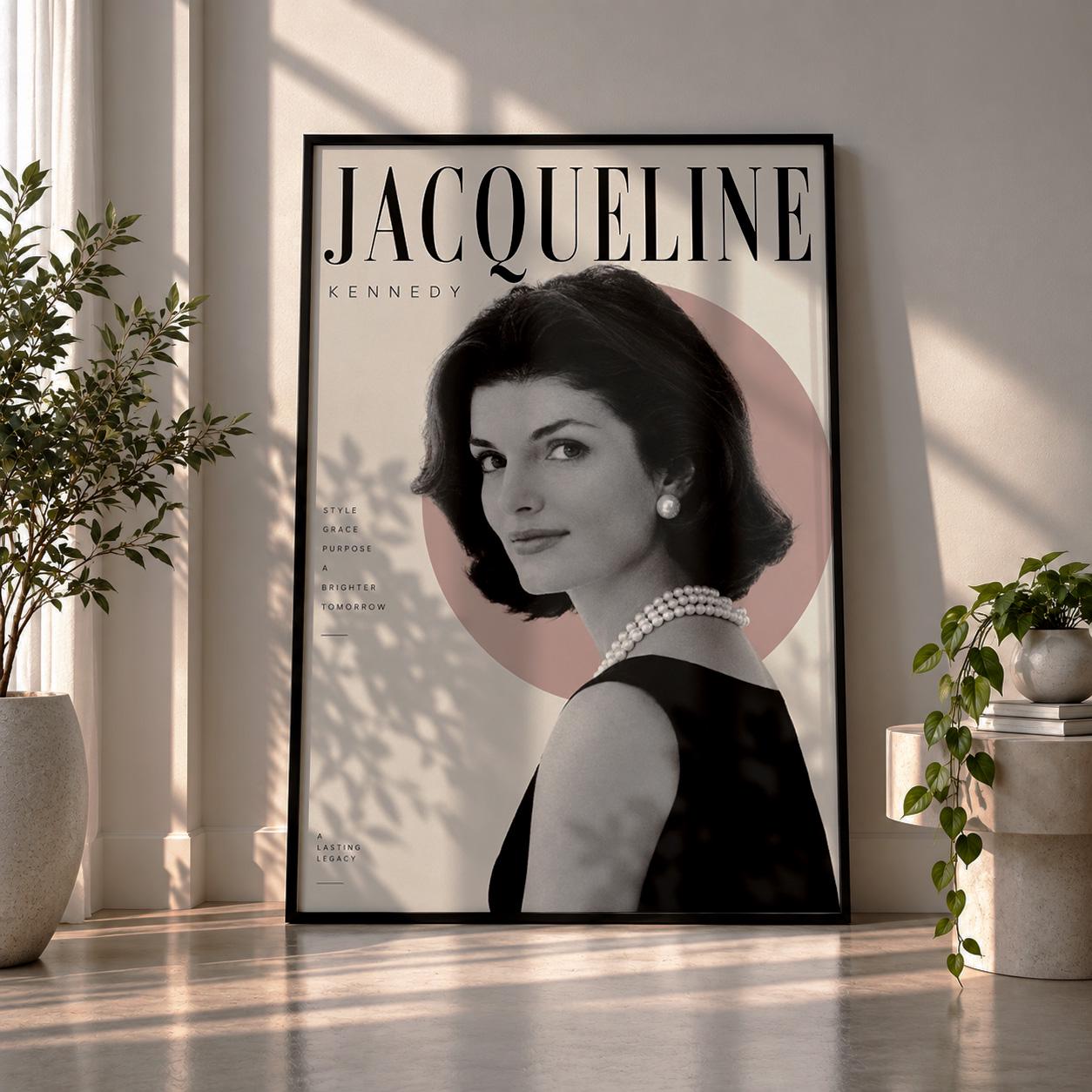 Jackie Kennedy Portrait - Etsy