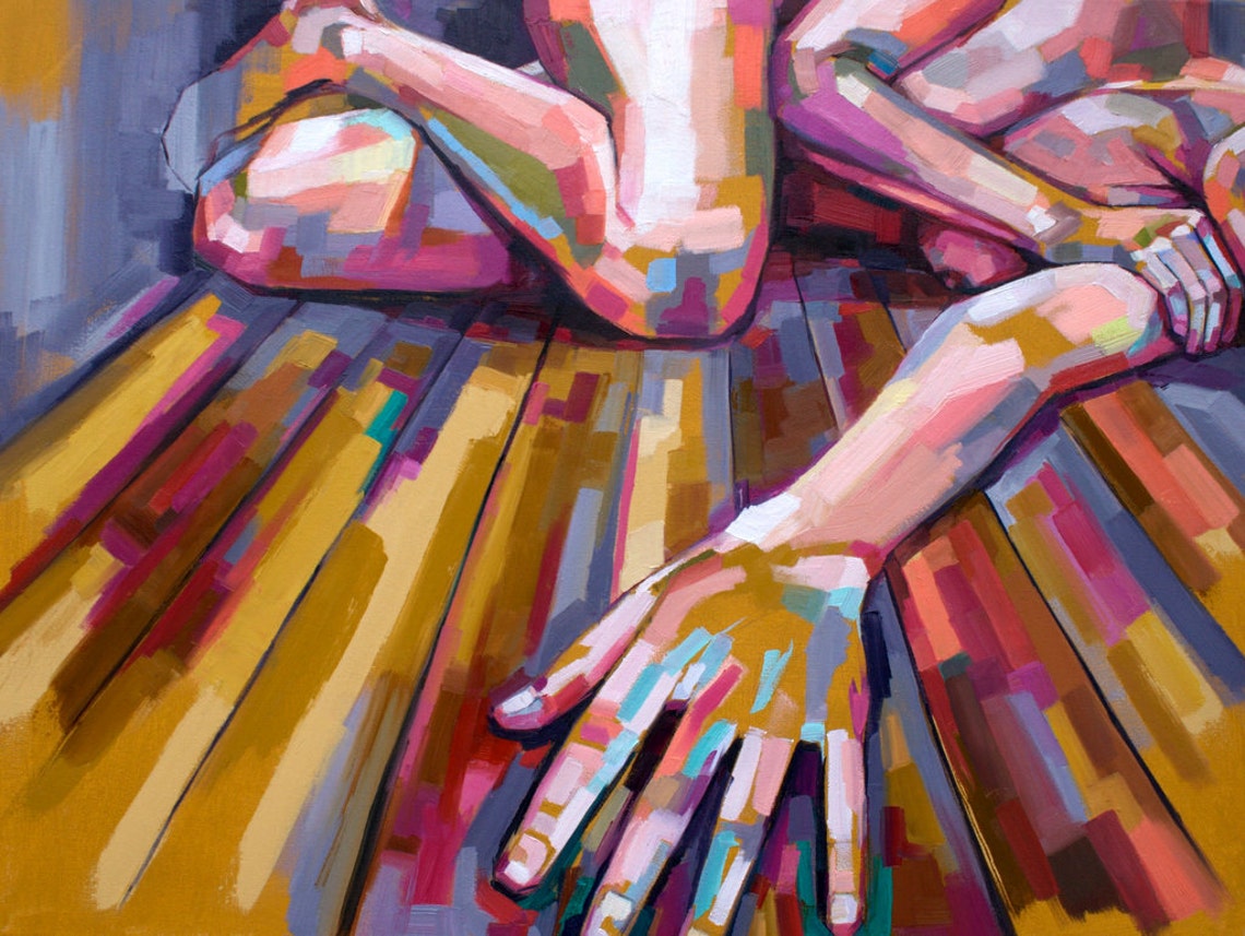 Spanning the Distance, Fine Art Print of Original Oil Painting by ...