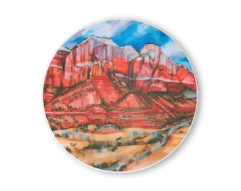Zion National Park - vinyl sticker, waterproof decal
