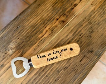 Bottle opener request for a witness