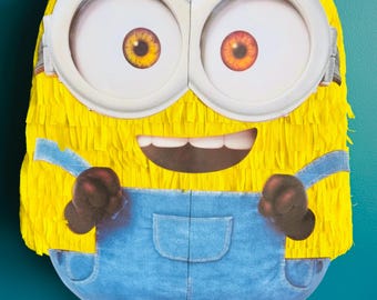 Handgemaakte Minion Piñata: feestdecoratie met karakter (20 x 16 x 4 inch)