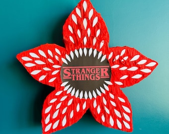 Handmade Stranger Things Piñata: Festive Party Decoration (18"18"x4")