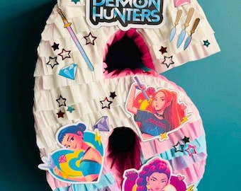 Kpop demon hunters pinata Huntrix
