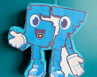 Fait main 67 Six seven Piñata : décoration de fête (18 po. 18 po. x 4 po.)