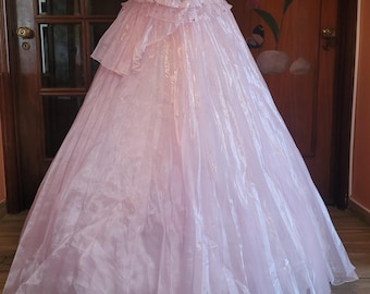 Vestido de noiva rosa