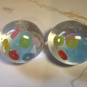 STRESSBALL: handgemaakte stressbal Sweetheart Sugar Loops *Belangrijk: zie beschrijving*