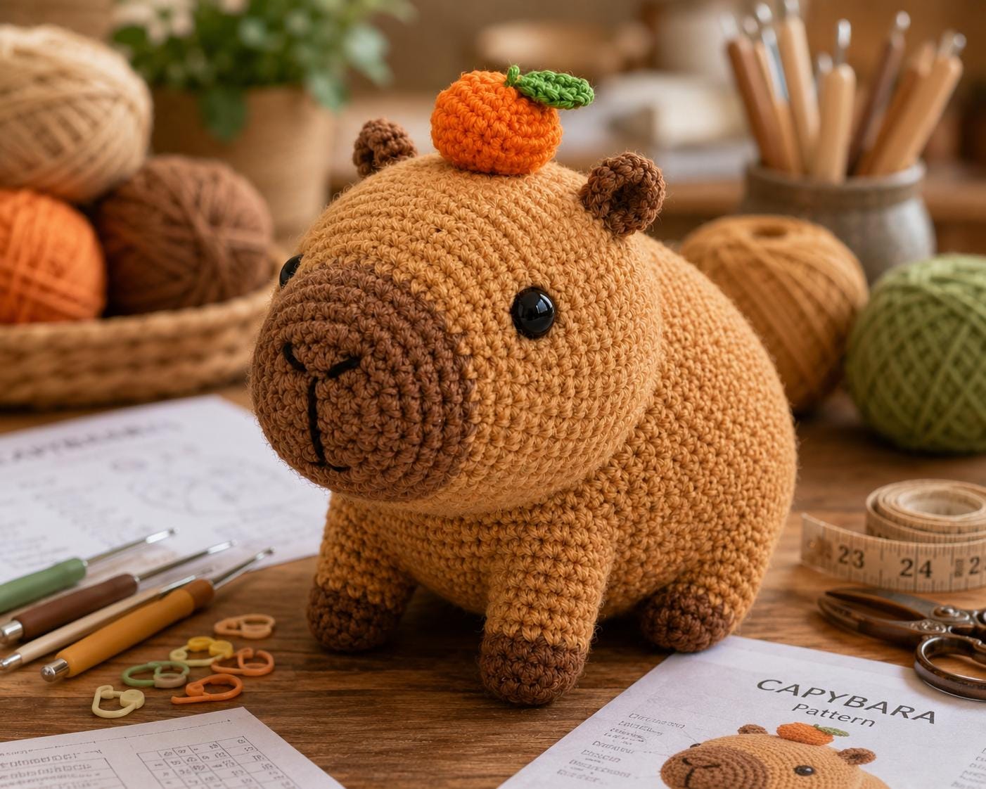 37 Capybara Crochet Patterns for Cute Amigurumi, Plushies, and Giftable Makes 10 Capybara Crochet Animal