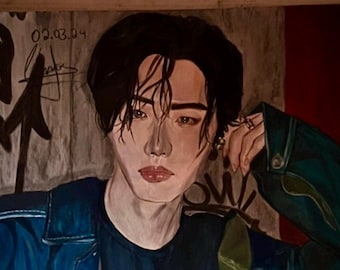 Retrato realista personalizado a partir de una foto | Retrato dibujado a mano | Regalo personalizado | Retrato de pareja | Foto de perfil