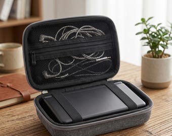 Ayn Thor Case, Hard Shell Travel Case with Mesh Pocket