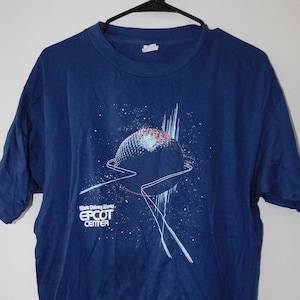 vintage opening day 1982 EPCOT center t shirt - vintage 80s Disney World xl
