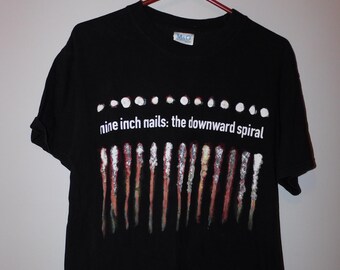 Vintage NIN Nine Inch Nails T-shirt Size XL - Etsy