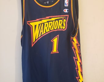 muggsy bogues warriors jersey