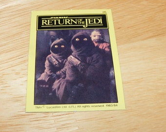 star wars 80s vintage nonsports lot Return of the Jedi trading cards from Holland RARE 1983 Boba Fett