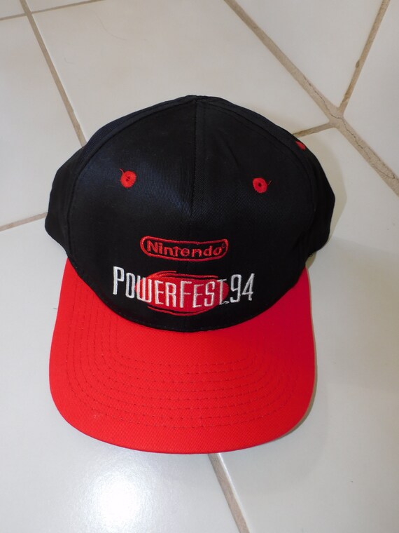 1994 Nintendo Powerfest snapback vintage baseball