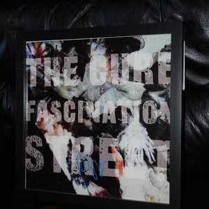 Robert Smith signed The Cure "Fascination Street" 12" vinyl record album