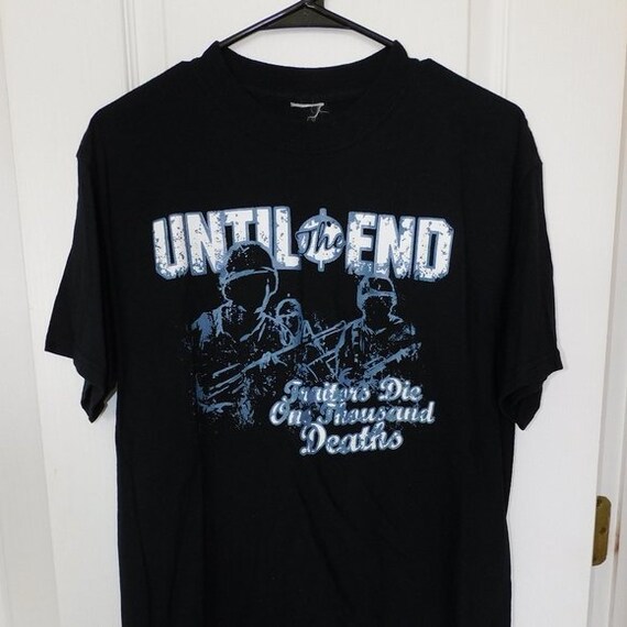 Until The End straight edge hardcore band t shirt Etsy
