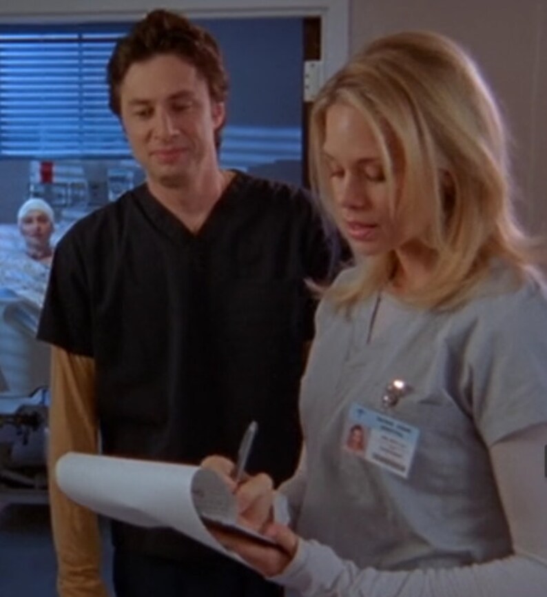 SCRUBS Screen Used Sacred Heart Hospital ID Badge Doctor Anne Chase