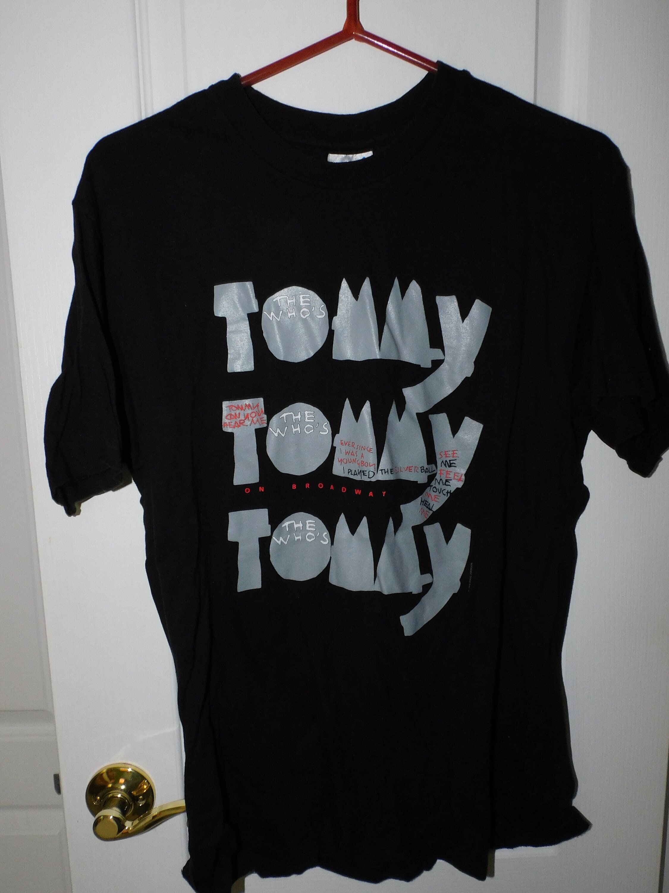 お気に入 80s Vintage The WHO TOMMY ツアーTシャツ abamedyc.com