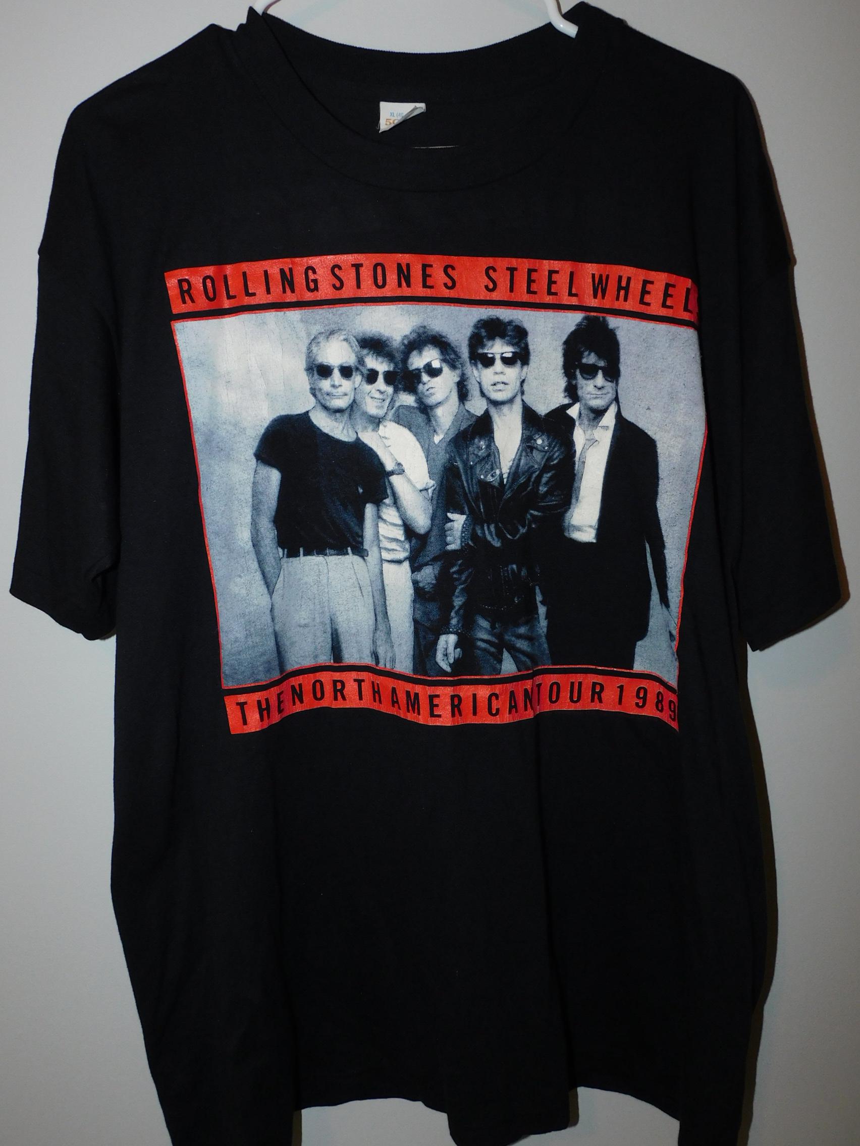 1989 Rolling Stones Tour Shirt T Shirt - Etsy