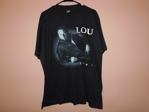 1993 LOU REED vintage concert t shirt - XL - indie