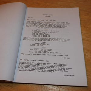 Dolly In Script 1996 Dolly Parton - Unlikely Angel Production Used Movie Script ...