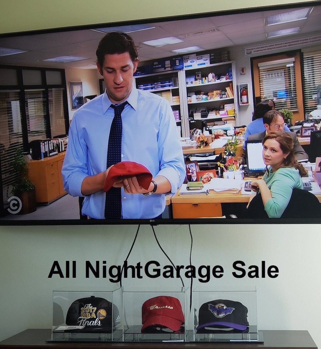Jim Halpert Screen Used ATHLEAD Baseball Hat / Cap the Office John Krasinski Wardrobe / Prop NBC