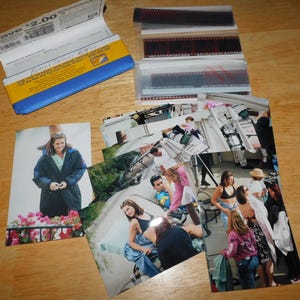 36 Brooke Shields original photographs  - 4x6 candid actress photo lot with negatives on movie set After Sex - bikini pool scene