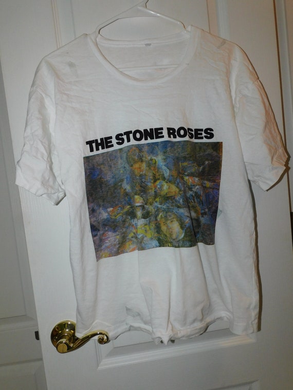 Stone Roses t shirt - vintage 80s (the one that c… - image 1