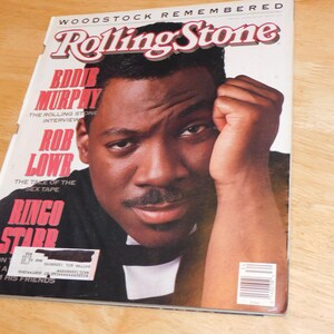 Eddie Murphy- Vintage 80's Rolling Stone Magazine 1983 Eddie Murphy- Vintage 80's Rolling Stone Magazine 1983