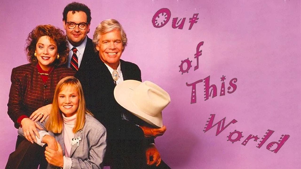 1986 Out of This World PILOT EPISODE TAPING Tv Show Ticket