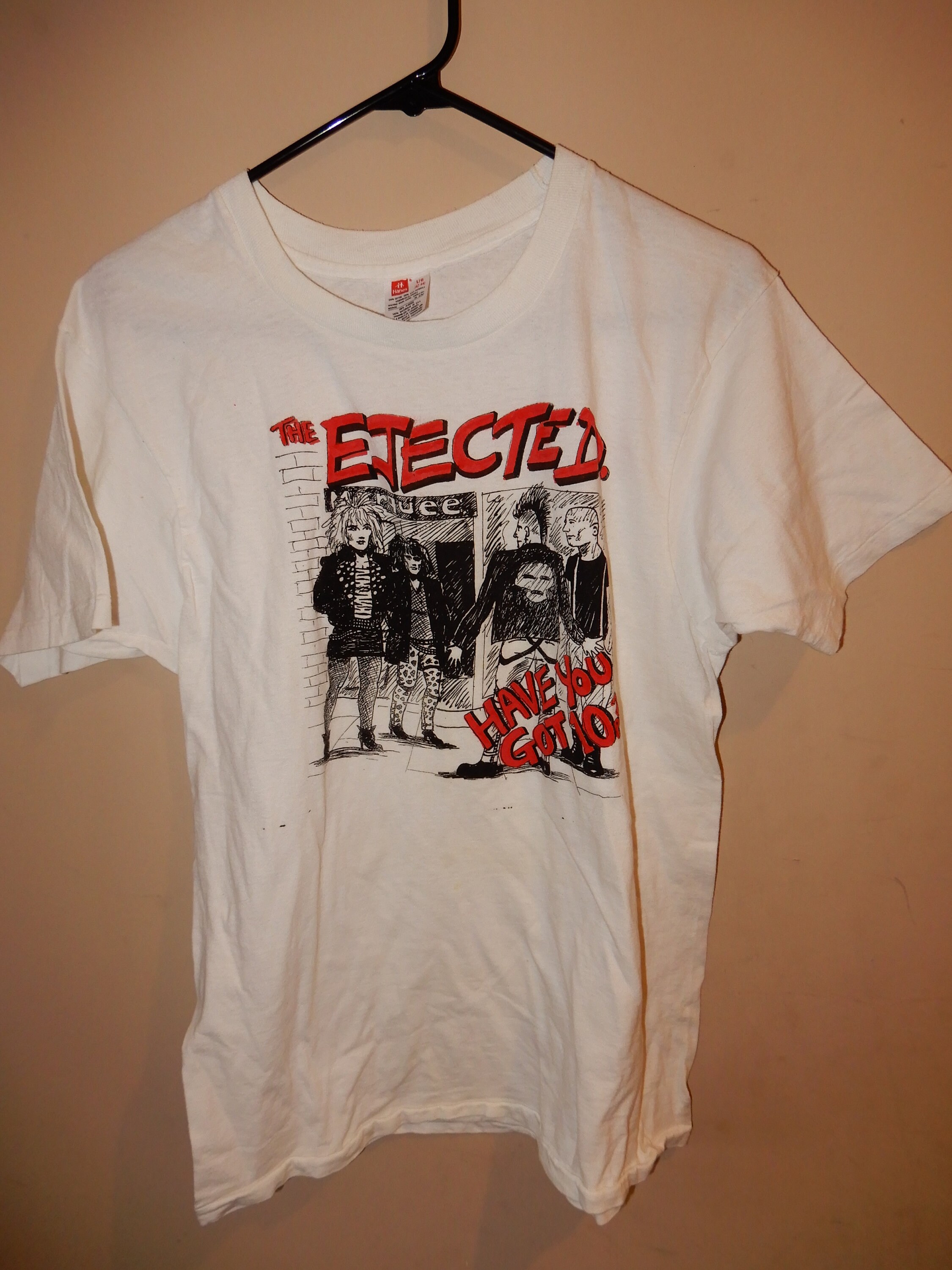 80s the Ejected Punk Rock Oi Band T 