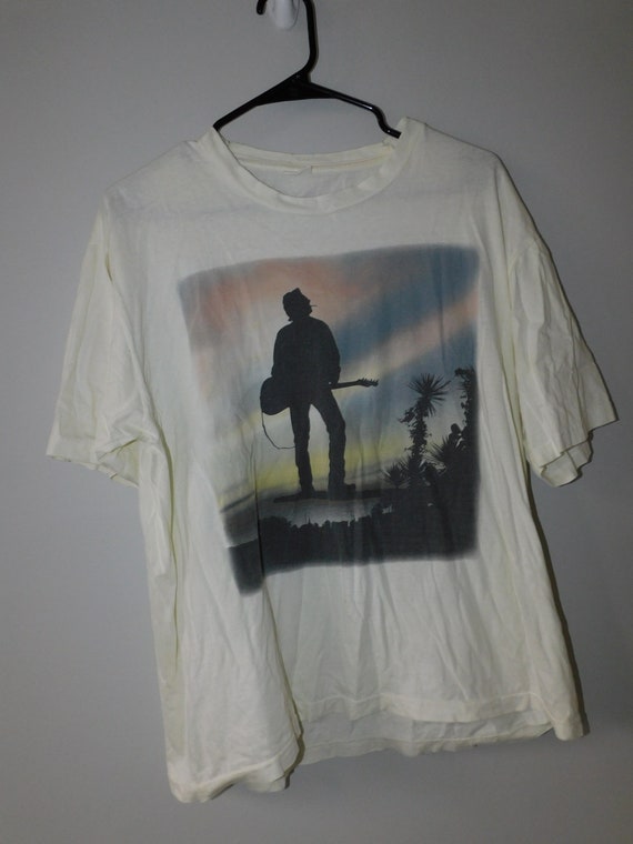 1989 Joe Strummer earthquake weather tour t shirt… - image 1