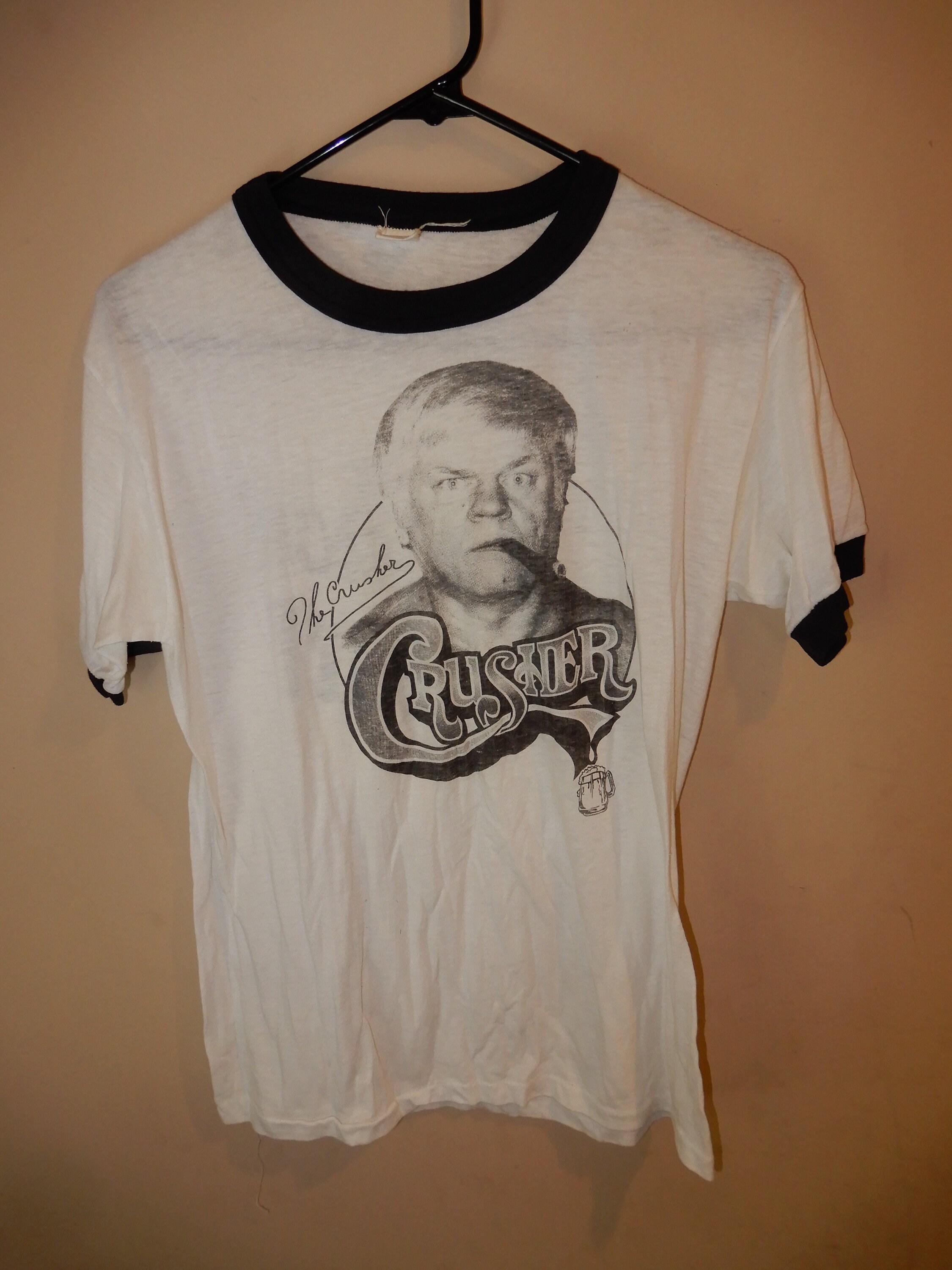 80s the Crusher AWA Wrestling Vintage T 