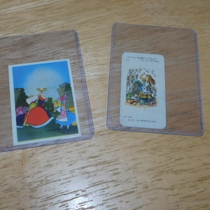 1930s Alice in Wonderland trading card lot - vintage