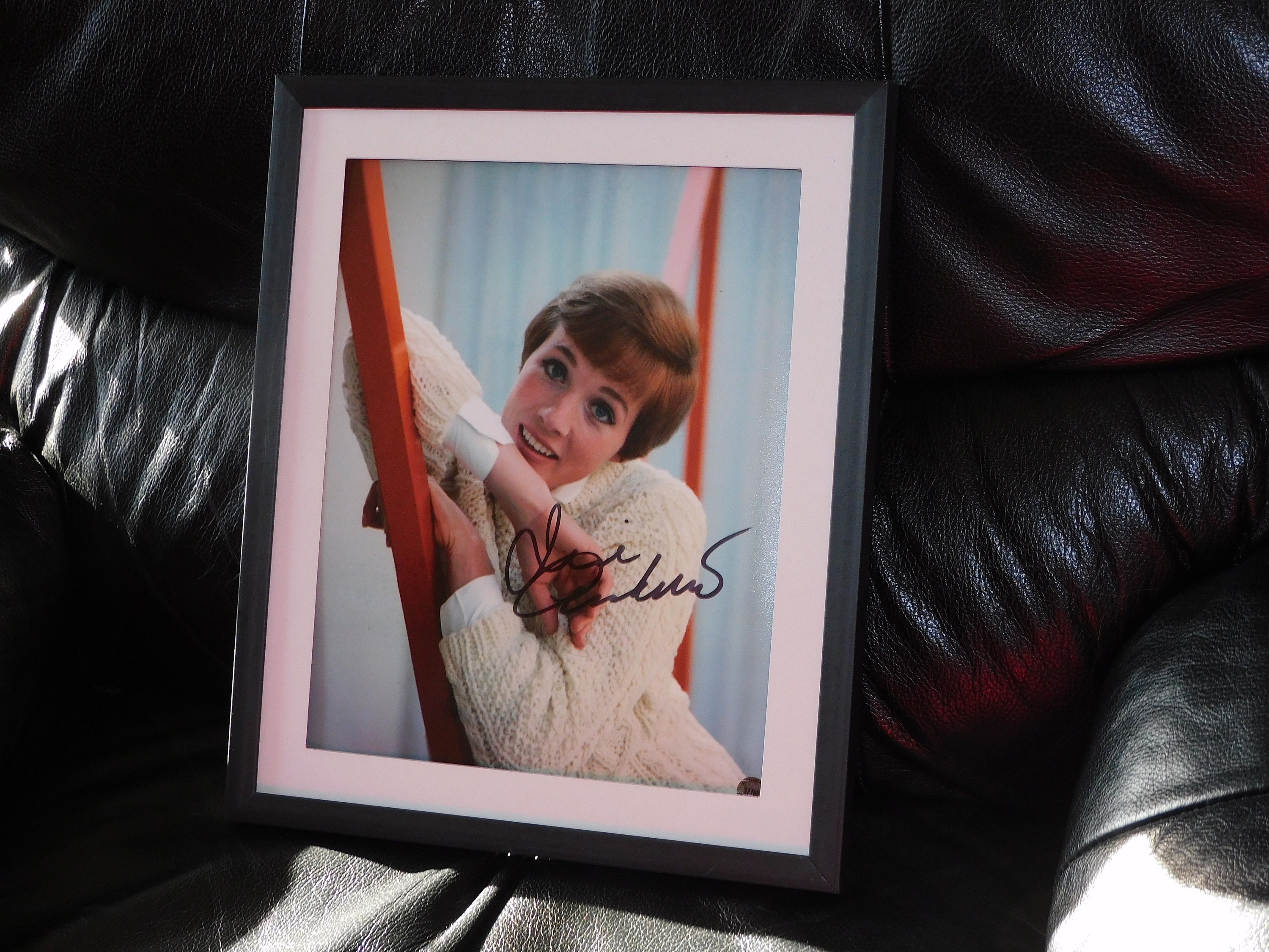 Julie Andrews hand signed 8x10 photo actress autograph Etsy