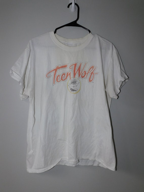 1985 Teen Wolf movie promo t shirt - Michael J Fox