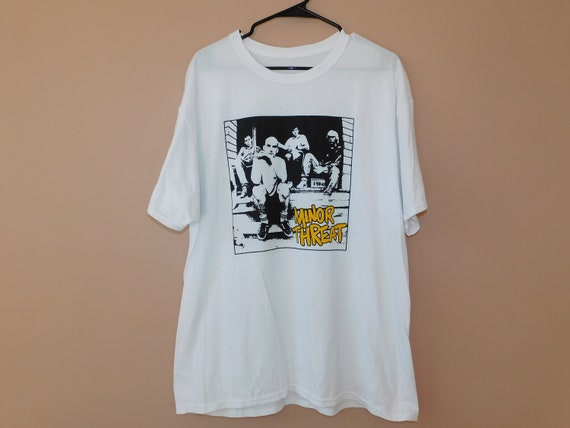 Minor Threat t shirt - DC Hardcore Punk sxe - XL