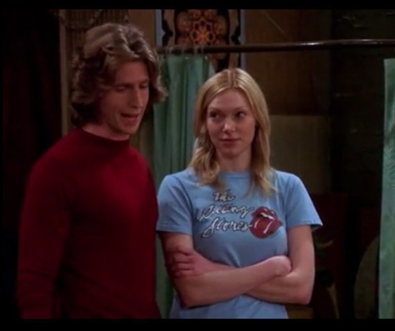 Laura Prepon screen worn 1970's Rolling Stones t s